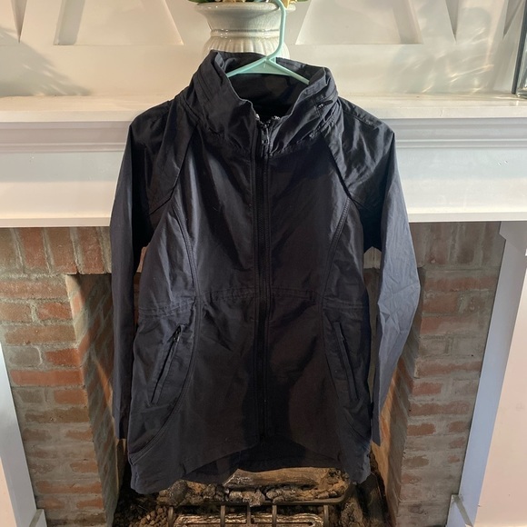 PRANA Women's Whistler Black Raincoat Jacket size Small - Picture 6 of 9